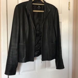 Leather jacket